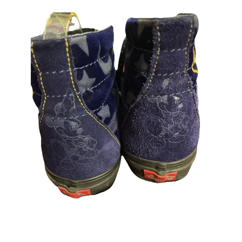 Women Size 10‎  Men Sz 8.5 VANS Disney x Sk8- High Sorcerer's Apprentice Purple